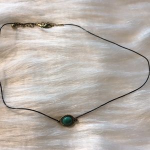 Boho bohemian gem choker